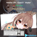 Hololive EN Council Nanashi Mumei Vtuber Anime Thicken Oversized Game Mousepad Keyboard Mat Desk Mat Mouse Pad. 