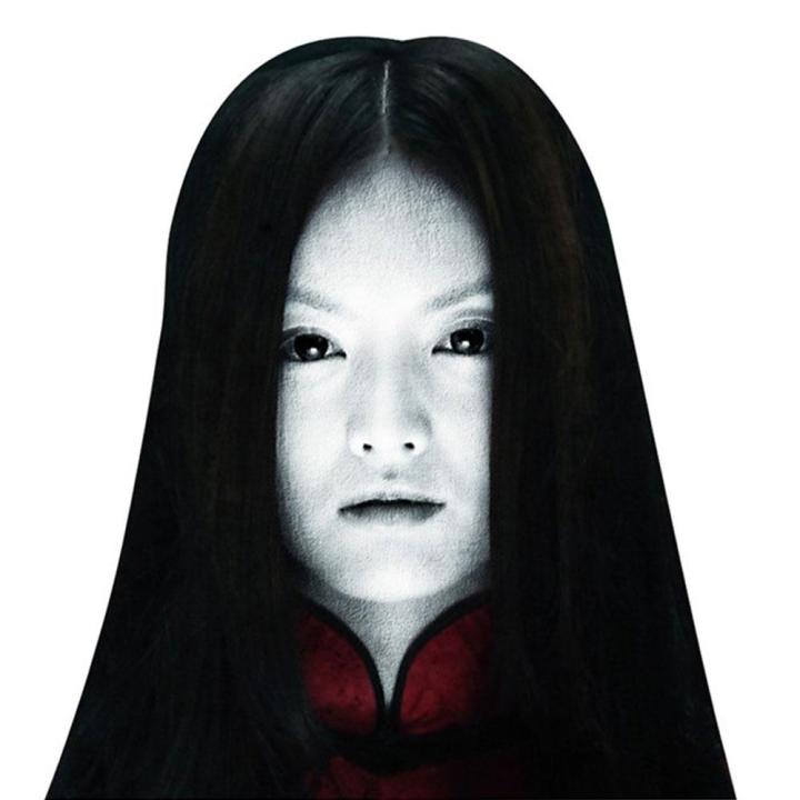 3D Horror Female Ghost Prank Decal Car Rear Windshield Reflective Sticker