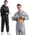 Fitness Weight Loss Sweat Sauna Suit Exercise Gym Anti-Rip. 