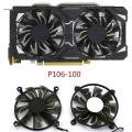 1 Pair Graphics Video Card Cooling Fan for P106-100 6GB -M10600A-10B Cooler Fan Repair Parts Computing Card. 