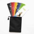 Yoga Resistance Band 5 Piece Exercise Ring Exercise Belt Suitable for Home Fitness Physiotherapy and Carrying Bag. 