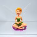 4-9Cm 4Pcs/Lot Disney Princess Tinkerbell Tinker Bell Faery Fairy Elf Flower Elves PVC Action Figure Model Toys Dolls. 