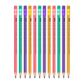 Goldfish Autocrat Special Edition 48 Pcs HB Pencils Plastic Jar (Triangular) with Eraser. 