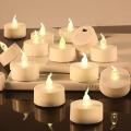Pack of 12 Mini LED Tea Light Candle Battery Operated LED Flame less Candles. 