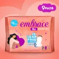 Embrace Essential Maxi Thick Sanitary Pads Long 9 Pads. 