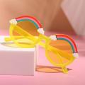Rainbow Color Children Sunglasses  Boys Girls Sun Glasses For Kids Summer Eyeglasses. 