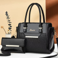 Leisure Shoulder Women's Bag 2024 New Large Capacity Bright Leather Fashion Women's Handbag Quality Ladies Boston Crossbody Bags. 
