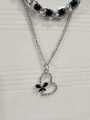 Elegant Multi Layered Chains Designer Necklace. 