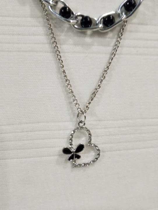 Elegant%20Multi%20Layered%20Chains%20Designer%20Necklace%20-%20Image%2010