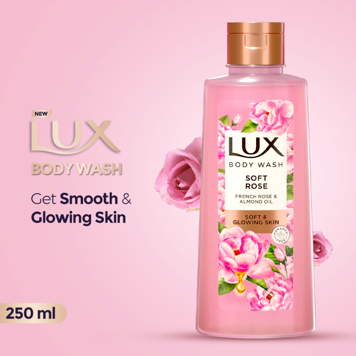 Lux Body Wash Rose 250ML