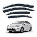TOYOTA PRIUS ORIGINAL WINDOW VISOR  AIRPRESS  WITH CHROME. 