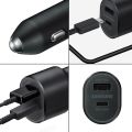 Samsung Super Fast Dual Car Charger (45W+15W) / Galaxy Car Charger (45W+15W) / Original Car Charger For Samsung galaxy S22 Ultra 5G/S22+ 5G/S22/S21 Ultra 5G/S21+ 5G/S21 5G/S20 FE 5G/S20 FE/S20 Ultra 5G/S20 Ultra/S20+ 5G/S20+/ Note20 / Note20 5G. 