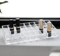 24 Slot Transparent Makeup & Lipstick Organizer 24 Pcs Lipstick Holder Stand | Lipsticks Storage Stand Makeup Containers Lipstick Organizer Storage for Cosmetic Makeup Holder | Makeup Organizer Box. 
