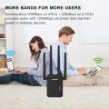 Comfast WR754AC WiFi Range Bridge High Speed ​​1200Mbps 2.4Ghz + 5Ghz Dual Band Wi-Fi AC1200 Amplifier with WPS. 
