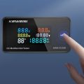 KEWEISI DC 0-200V Voltmeter Ammeter KWS Power Energy Meter LED Digital DC Wattmeter Electric Meter,10A. 