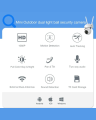 Cloud Storage CCTV Camera - 360° Rotatable Wireless Indoor Security  - WIFI Smart CCTV Camera for Home and Office. 