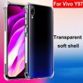 Vivo Y97 Jelly Case Anti Shock, Anti Crack Soft Silicone Back Case (Transperant). 