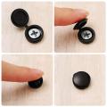25 Pieces Hinged Plastic Screw Cap Cover Fold Snap Protective Cap Button For Car Furniture Decorative Nuts Cover Bolts Hardware. 