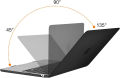 Hard Shell Case For Apple MacBook Air 13.6 Inch M2 / M3 Chip Case Model A3113 | A2681 Release - 2022 2023 2024 Fully Vented Plastic Hard Shell Cover. 