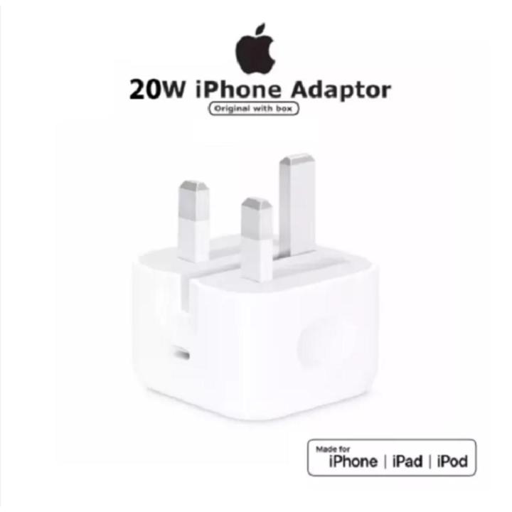 Apple 20 Watt Charger With Cable For IPhone 11 12 13 14