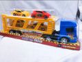 Double Decker Carrying Truck Toy With 4 Cars For Kids. 