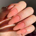 KWEEN Jelly Neutral Gel Nail Polish,Nude Peach Translucent Color UV Light Cure Gel Polish for Nail Art DIY Manicure and Pedicure. 