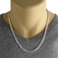 Silver/Black/Golden Stainless Steel Italian Thin Cuban Chain For Men/Boys Neck. 