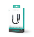 GAMING ADOPTER C TYPE CONNECTOR TWO IN ONE C TYPE PLUS 3.5mm 2 IN 1 HEADPHONE for All ANDROID CONVERTER. 