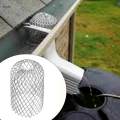 Leaf Filter Gutter Strainer Aluminum Downspout Filter for Leaves Roof S. 