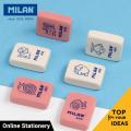 Milan Rectangular Flexible Soft Synthetic Erasers 445 Box Of 45 Pcs. 