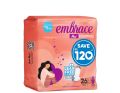 Embrace Essential Maxi Thick Sanitary Pads Extra Long Trio Pack 26 Pads. 