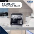 Delonghi BCO420 Espresso Coffee Maker, 220-volt (Non-USA Compliant), Silver. 