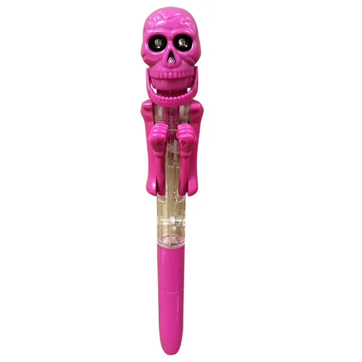 Halloween%20gifts%20for%20kids%20prizes%20cute%20pumpkin%20skeleton%20boxing%20pen%20creative%20with%20light%20ballpoint%20pen%20stress%20relief%20toy%20pen%20-%20Image%205