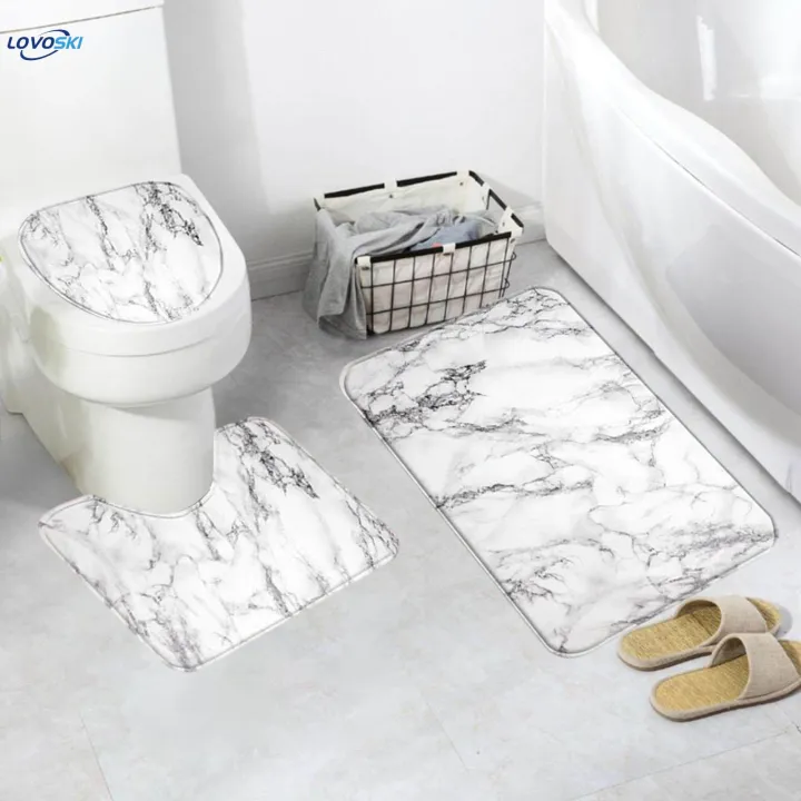 3%20Pieces%20Bathroom%20Rug%20Set%20Polyester%20Fiber%20Washable%20Toilet%20Floor%20Carpet%20-%20Image%206