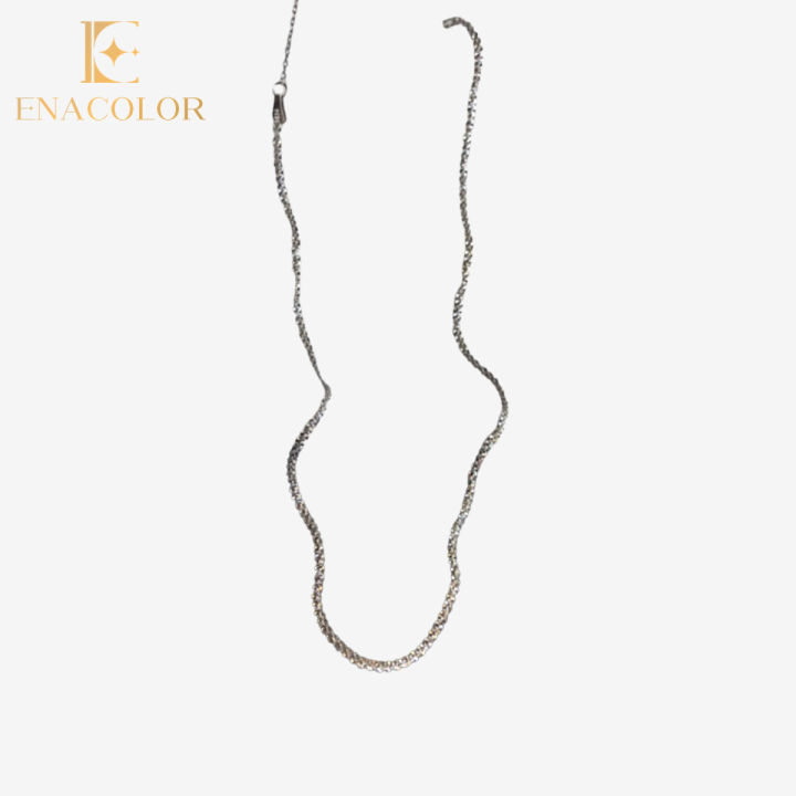 Enacolor Gypsophila Collar Neckband Necklace Ins Girl New Choker