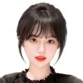 1/5Pcs  French Air Bangs Wig Piece Women's Natural High Temperature Yarn Hair French Comic Hair Fashion Accessory. 