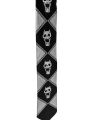 Killer Queen Skulls Black Necktie Jojo's Bizarre Adventure Neck Tie Kira Door. 