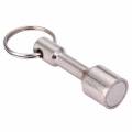 Super Strong Metal Magnet Keychain Split Ring Pocket Keyring Hanging Holder - Stylish, And Convenient Key Organizer. 