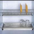 Heavy Duty Space Saving Stainless Steel Plate Storage - Plate Rack & Dish Rack Holder Stainless Steel Kitchen Rack. 