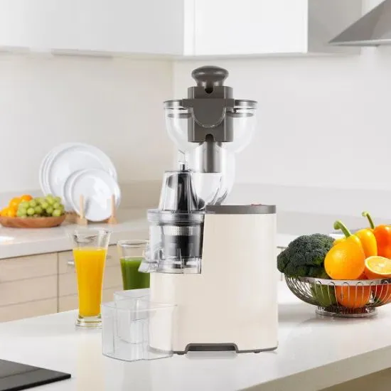 New Electric Masticating Wide Mouth Fruit and Vegetable Slow Juicer Multifunctional Large Diameter Automatic Juicer machines .Suitable for outdoor Multifunctional Squeezing Soybean Milk Machine Home C...