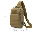 USB Camping Bag Tactical Chest Sling Backpack Military Army Shoulder Fishing Hiking Bags Travel Outdoor Bag Hunting Bags. 