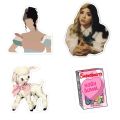 50/25pcs MELANIE MARTINEZ sticker pack of female singer music spotify portals k12 cry baby pink girls ideal for journaling highquality laptop stickers waterbottle cute aesthetic. 