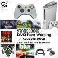 XBOX 360 500GB HARD DISK FILLED WITH 110+GAMES WITH WIRELESS CONTROLLER POWER CABLE POWER SUPLY HDMI. 