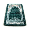 Prayer Mat Maroon Velvet with Foam Jaye Namaz. 