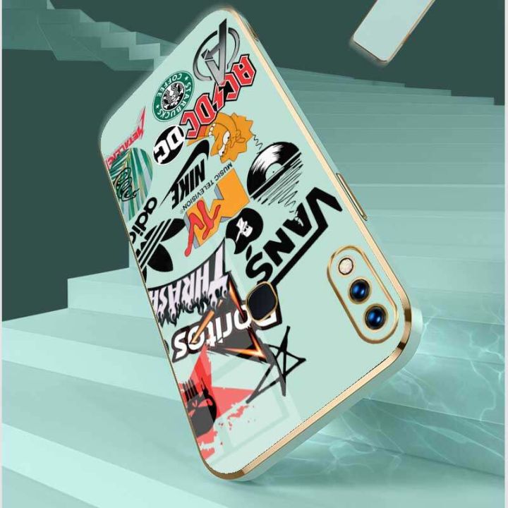 Casing%20For%20Vivo%20Y85%20Vivo%20Z1I%20Vivo%20Z3X%20V9%20Vivo%20Y85A%20Trendy%20Brand%20Camera%20Protection%20Phone%20Case%20Plating%20Edges%20Silicone%20Soft%20Cover%20With%20Free%20Lanyard%20-%20Image%206