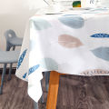 Fruit Leaf Print Tablecloth Oil Proof PVC Wrinkle Resistance Tea Table Cover Home Textile. 