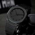 Premium Quality Black Arabic Aura Watch for Men Stylish Arabic Dial Watch for Boys Elegant Watch for Gents. 