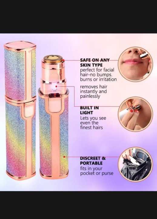 ASM 2-in-1 Hair Removal Women Electric Shaver Ladies Razor Hair Remover Epilator USB Rechargeable for Face Body Legs Hair Trimmer Grooming Kit best  quaity