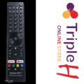 Multynet LED TV Remote / PEC Multynet,Itel & Mzee Common LCD/LED TV Remote Control With Social Buttons (Without Voice) Speed ES Function | Triple H. 