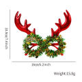 Plastic Christmas Decorative Glasses Lightweight 5 Colors Non-Woven Party Gathering Decorative Eyewear New Christmas Creative. 